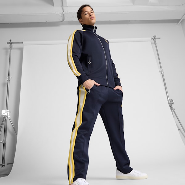 T7 Bright Lights NYC Flagship Men's Track Pants, New Navy, extralarge
