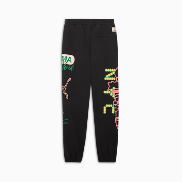Pants deportivos para hombre Wardrobe Essentials Bright Lights NYC Flagship, PUMA Black, extralarge