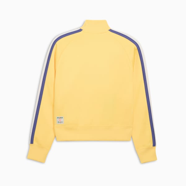 T7 Bright Lights NYC Flagship Women's Track Jacket, Sunny Yellow, extralarge
