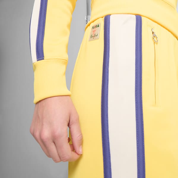 T7 Bright Lights NYC Flagship Women's Track Pants, Sunny Yellow, extralarge