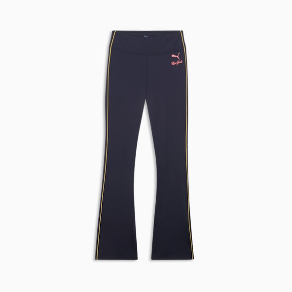 Mallón acampanado para mujer Wardrobe Essentials Bright Lights NYC Flagship, New Navy, extralarge