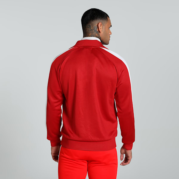 Iconic T7 Men's Track Jacket, High Risk Red, extralarge-IND