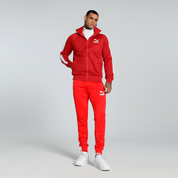 Iconic T7 Men's Track Jacket, High Risk Red, extralarge-IND