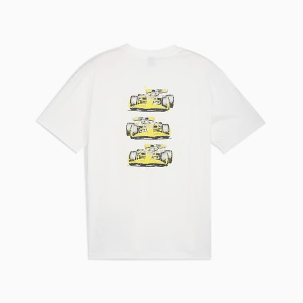 Scuderia Ferrari HP Race Color Splash Men's Tee, PUMA White, extralarge