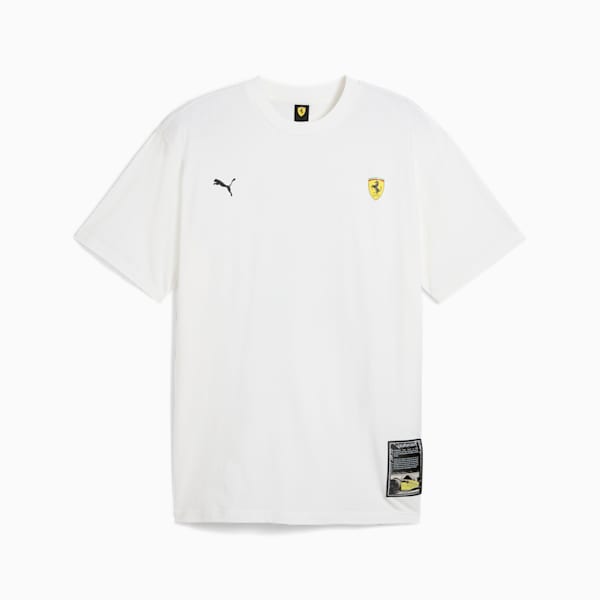 Scuderia Ferrari HP Race Color Splash Men's Tee, PUMA White, extralarge