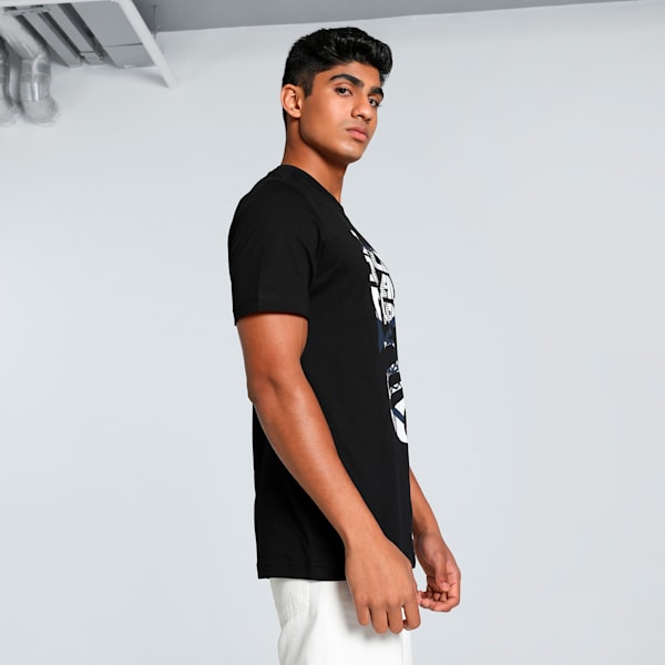 The Hooper Men's Basketball Tee, PUMA Black, extralarge-IND