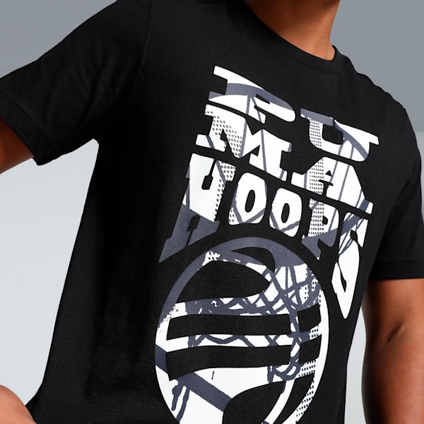 The Hooper Men's Basketball Tee, PUMA Black, extralarge-IND