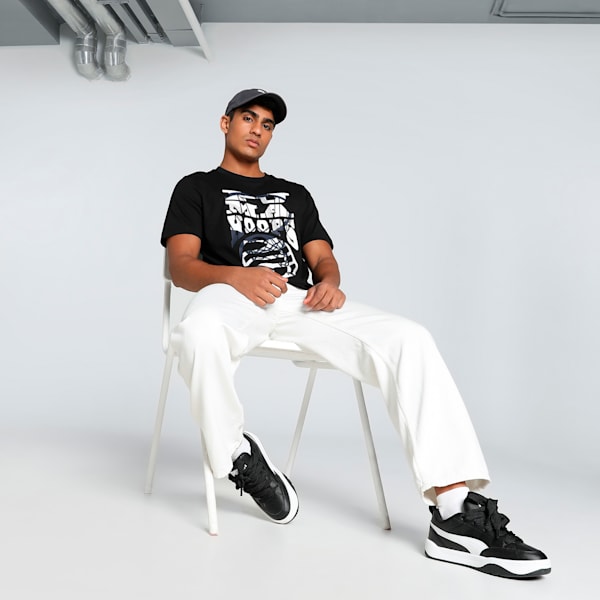 The Hooper Men's Basketball Tee, PUMA Black, extralarge-IND
