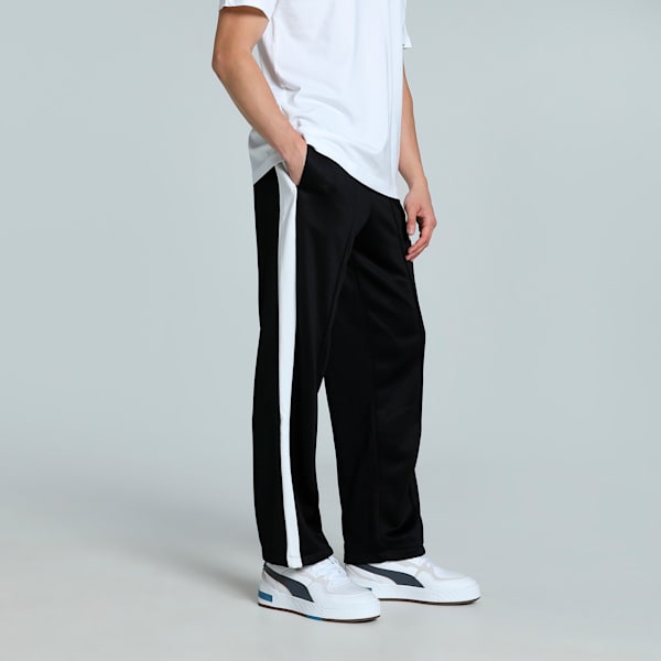 T7 ICONIC Men's Relaxed Fit Track Pants, PUMA Black, extralarge-IND