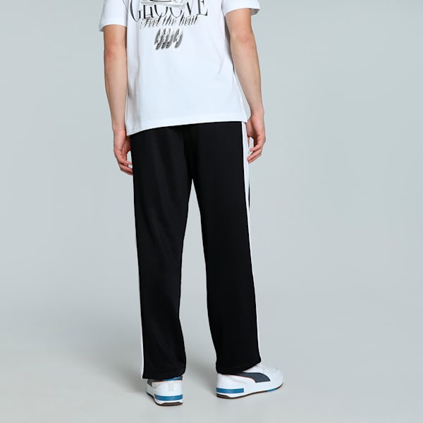 T7 ICONIC Men's Relaxed Fit Track Pants, PUMA Black, extralarge-IND