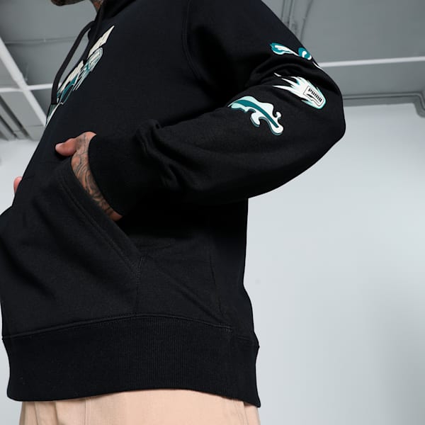 CLASSICS BRAND LOVE Men's Hoodie, PUMA Black, extralarge-IND