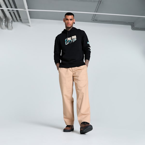 CLASSICS BRAND LOVE Men's Hoodie, PUMA Black, extralarge-IND