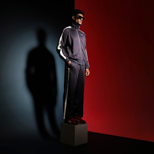 The NeverWorn V T7 Men's Relaxed Fit Track Pants, New Navy, extralarge-IND