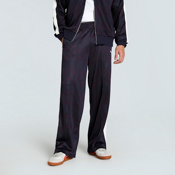 The NeverWorn V T7 Men's Relaxed Fit Track Pants, New Navy, extralarge-IND