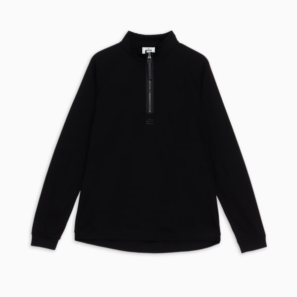 メンズ ゴルフ COBRA ハーフジップ 長袖 シャツ, PUMA Black, extralarge-JPN