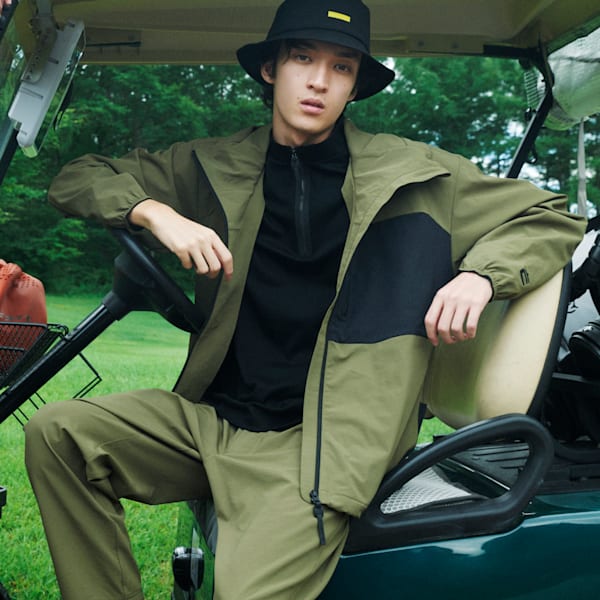 メンズ ゴルフ COBRA フルジップ フーディー, Dark Olive, extralarge-JPN