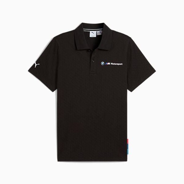 Playera BMW M Motorsport Jacquard para hombre, PUMA Black, extralarge