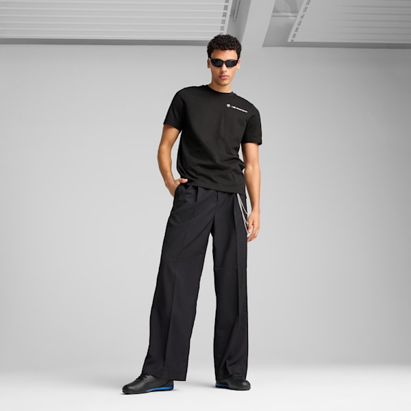 BMW M Motorsport Men's Jacquard Tee, PUMA Black, extralarge-IND