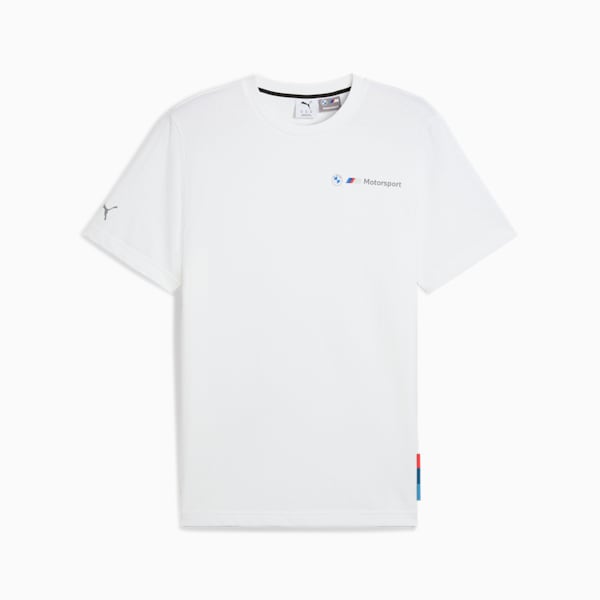 BMW M Motorsport Men's Jacquard Tee, PUMA White, extralarge-IND