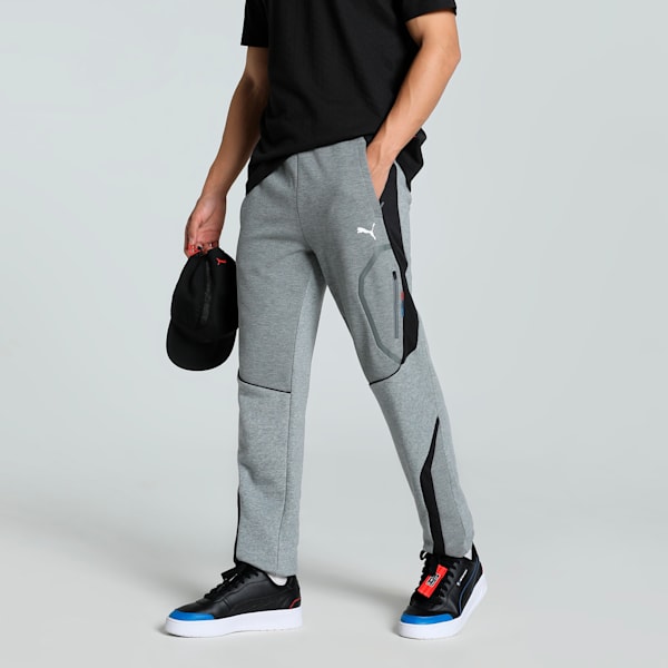 BMW M Motorsport Men's Sweatpants, Medium Gray Heather, extralarge-IND
