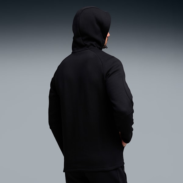 EVOSTRIPE Men's Slim Fit Training Hoodie, PUMA Black, extralarge-IND