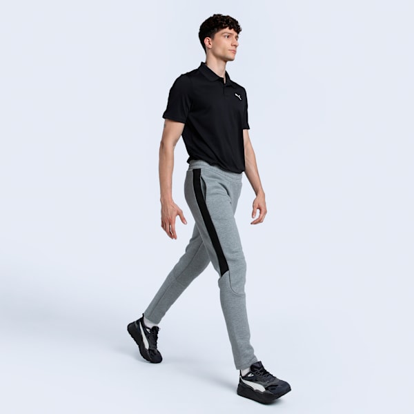 Evostripe Core Men's Slim Fit Pants, Medium Gray Heather, extralarge-IND