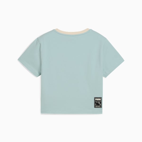 Playera corta PUMA x HELLO KITTY para mujer, Modern Mint, extralarge