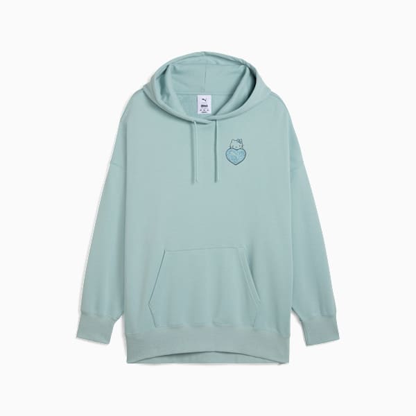 Sudadera oversized mujer PUMA x HELLO KITTY, Modern Mint, extralarge