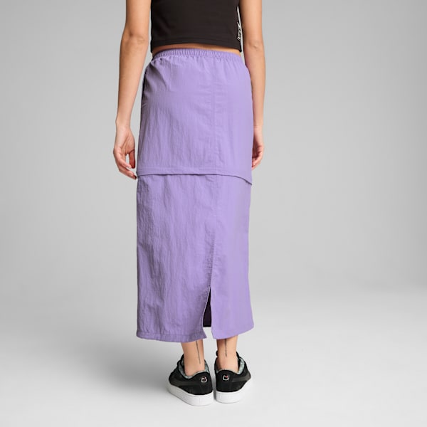 PUMA x HELLO KITTY® AND FRIENDS Women's Woven Maxi Skirt, Lavender Alert, extralarge