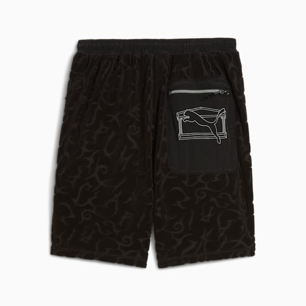 Shorts de toalla unisex PUMA x ARIES, PUMA Black, extralarge