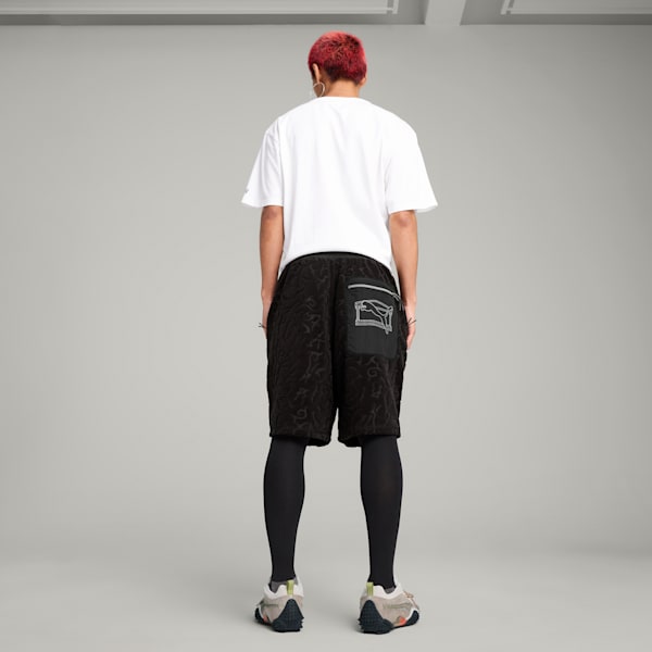 Shorts de toalla unisex PUMA x ARIES, PUMA Black, extralarge