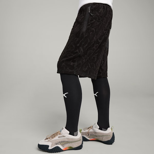 Shorts de toalla unisex PUMA x ARIES, PUMA Black, extralarge