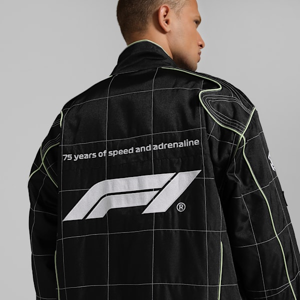 F1® Men's Motorsport Racing Jacket, PUMA Black, extralarge-IND