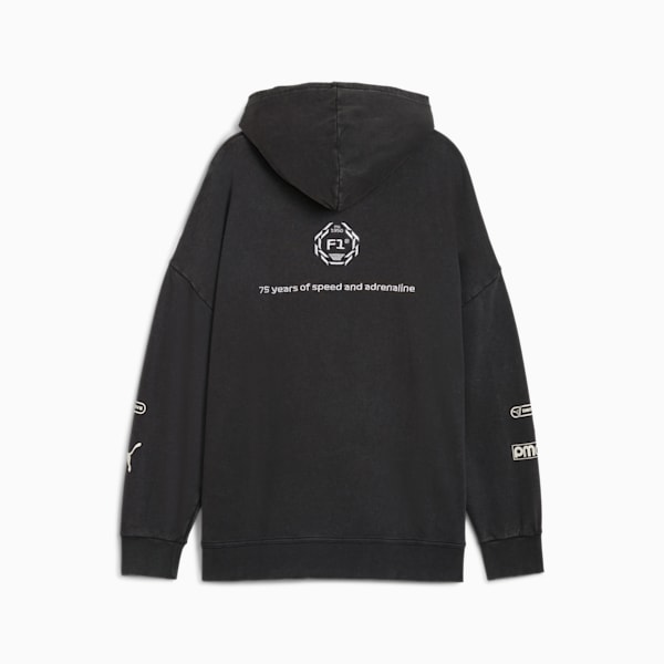 F1® Men's Relaxed Fit Motorsport Hoodie, PUMA Black, extralarge-IND