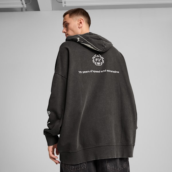 F1® Men's Relaxed Fit Motorsport Hoodie, PUMA Black, extralarge-IND
