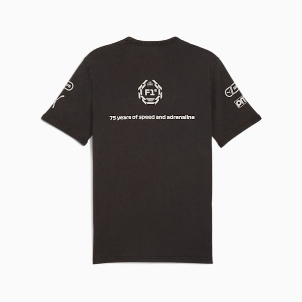 F1® Graphic Men's Motorsport Ringer Tee, PUMA Black, extralarge-IND
