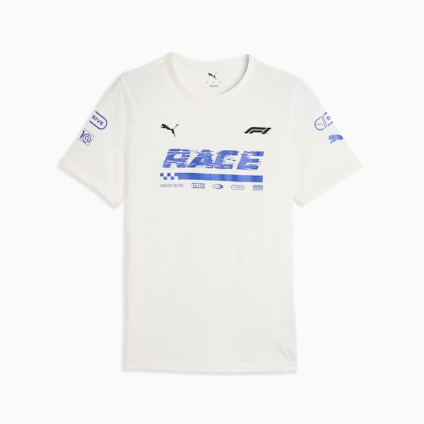 F1 Graphic Ringer Tee Men, PUMA White, extralarge