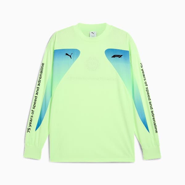 Formula 1® Men's Oversized Long Sleeve Tee, Speed Green, extralarge