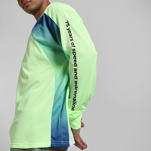 F1® Long Sleeve Motorsport Men's Relaxed Fit Tee, Speed Green, extralarge-IND
