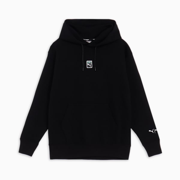 メンズ ゴルフ PUMA x renoma golf バックプリント フーディ, PUMA Black, extralarge-JPN