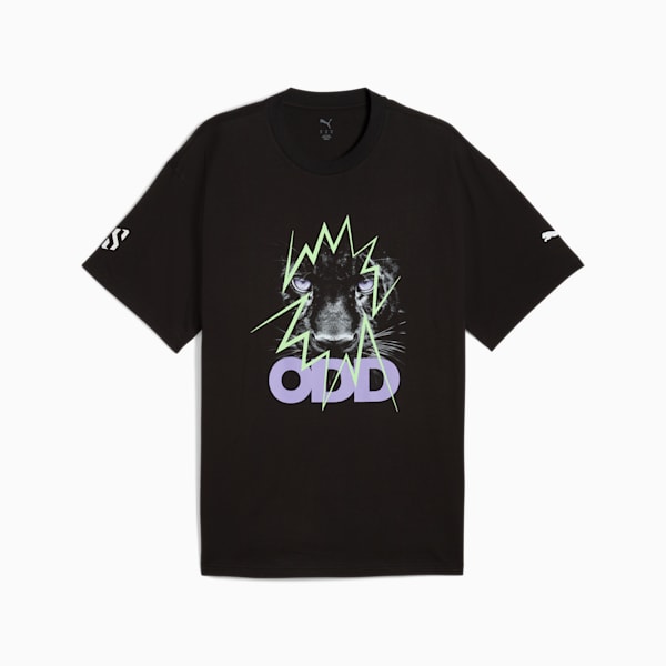 Scoot Purple Lab Men's Basketball Tee, PUMA Black, extralarge