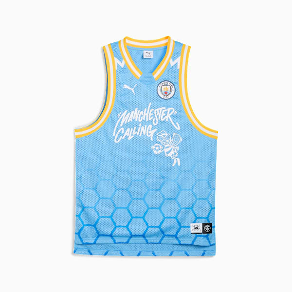 PUMA HOOPS x MANCHESTER CITY Basketball Jersey Men, Team Light Blue, extralarge