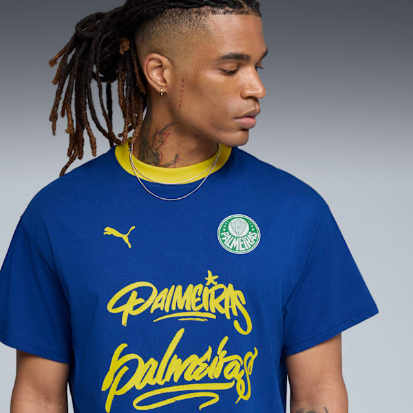 PUMA HOOPS x SE PALMEIRAS Basketball Tee Men, Clyde Royal, extralarge