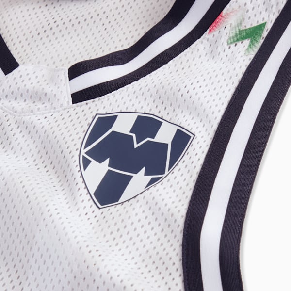 PUMA HOOPS x C.F. MONTERREY Basketball Jersey Men, Feather Gray-PUMA White-AOP, extralarge