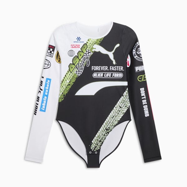 A$AP ROCKY x PUMA Women's Bodysuit, PUMA White, extralarge