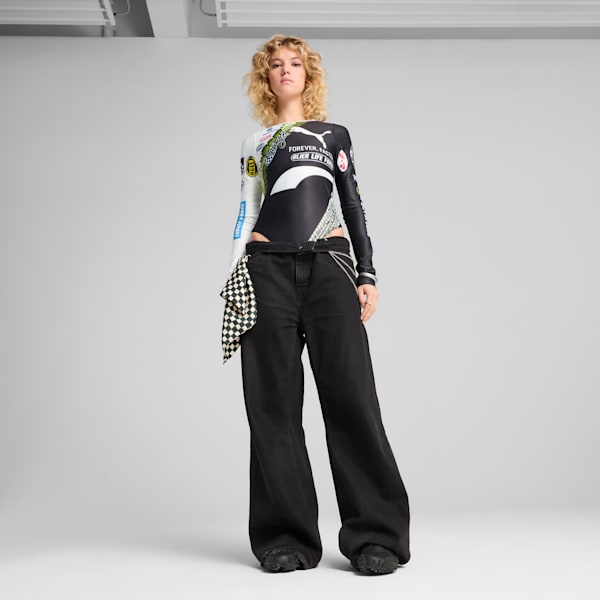 A$AP ROCKY x PUMA Women's Bodysuit, PUMA White, extralarge
