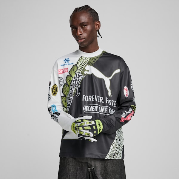 A$AP ROCKY x PUMA Long Sleeve Shirt, PUMA White, extralarge