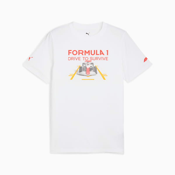 F1® Drive to Survive Men's Tee, PUMA White, extralarge