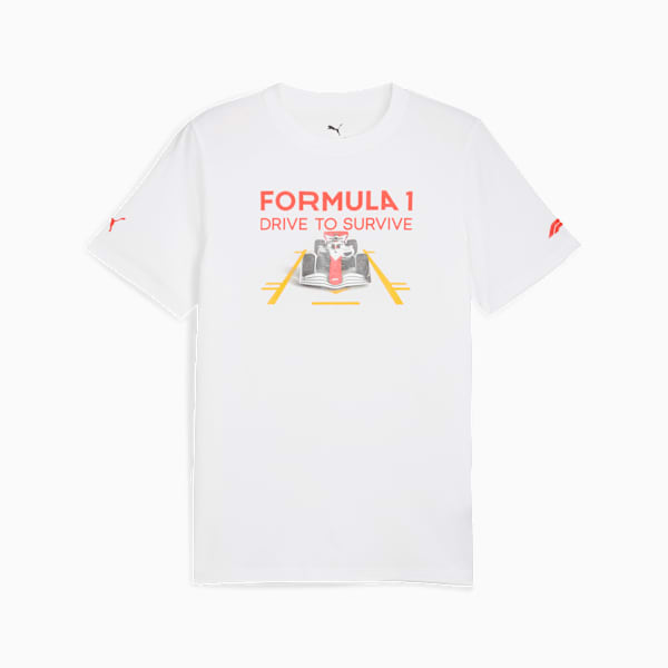 Formula 1® Drive to Survive Men's Tee, PUMA White, extralarge
