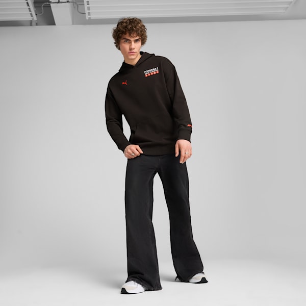 Sudadera con capucha estampada F1® Drive to Survive para hombre, PUMA Black, extralarge